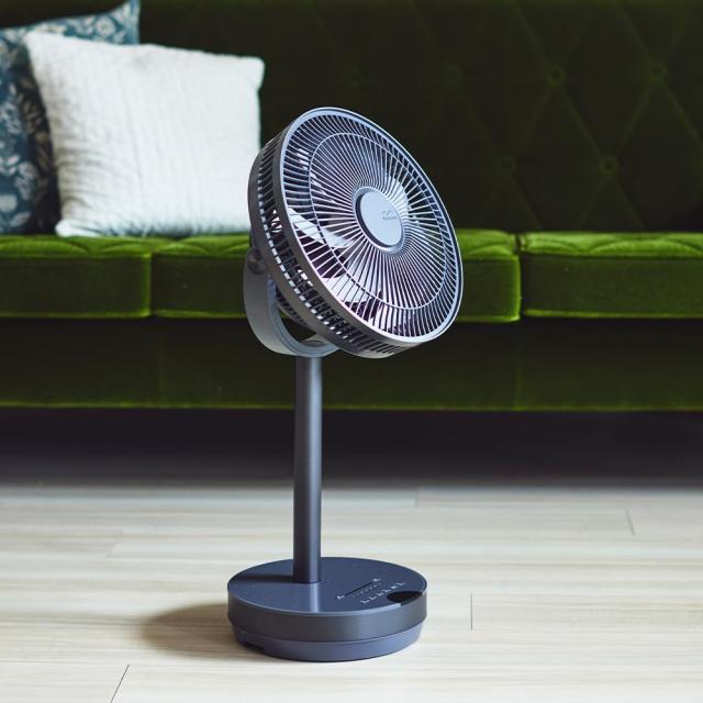 ドウシシャ 扇風機 サーキュレーター 兼用 23？ グレー 3D首振り 3D ミニコンパクト DCモーター 3D首振り リモコン付き 静音 節電 省エネ ドウシシャ 扇風機 サーキュレーター 兼用 23？ グレー 3D首振り 3D