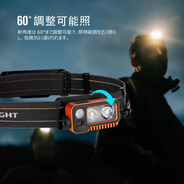 OLIGHT(オーライト) Array 2 Pro ヘッドライト LEDヘッドランプ