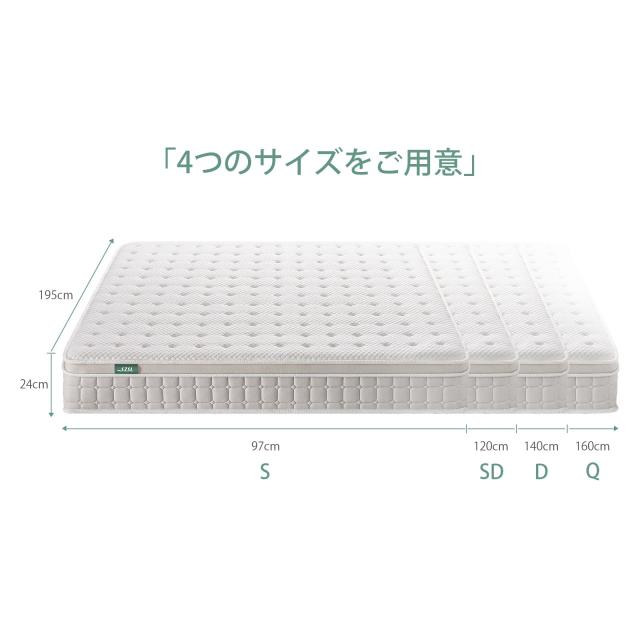SZsuilong マットレス ダブル 高反発マットレス 極厚25CM ベッド