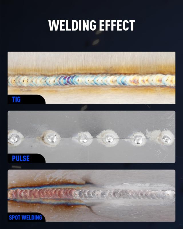 ANDELI 100V/200V 200A TIG溶接機 TIG/アーク溶接/CLEAN/パルス LED 
