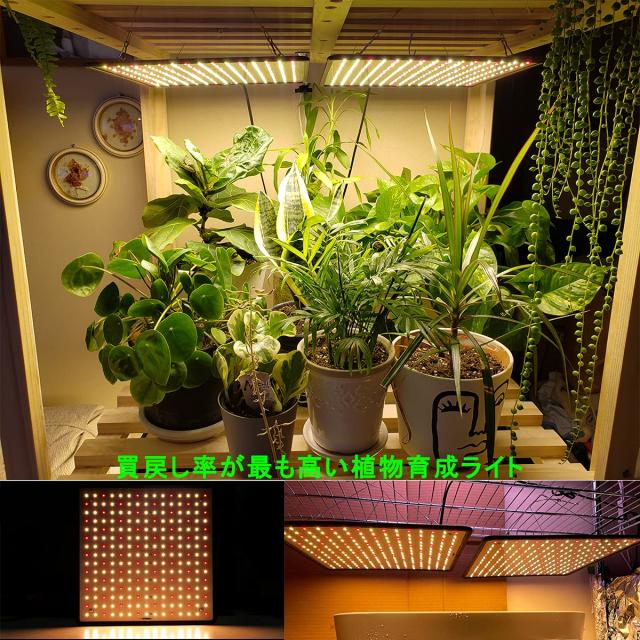 GREENSINDOOR 植物育成ライト LED 植物ライト 400W相当 暖色系