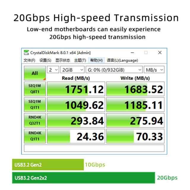NFHK USB 3.2 Gen2 Type-E 20Gbps フロントパネルソケット PCI-E 4X Express カードアダプター デスクトップマザーボード用の通販は