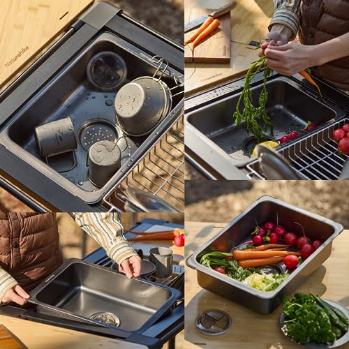 Naturehike アウトドア キャンプ IGTシンク 304ステンレス鋼 防錆・防