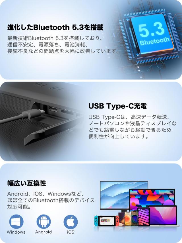 【2024夏音質 50W出力 スピーカー Bluetooth】 iitrust IPX7 防水 ブルートゥーススピーカー ワイヤレススピーカー ポーダブルスピーカー_7