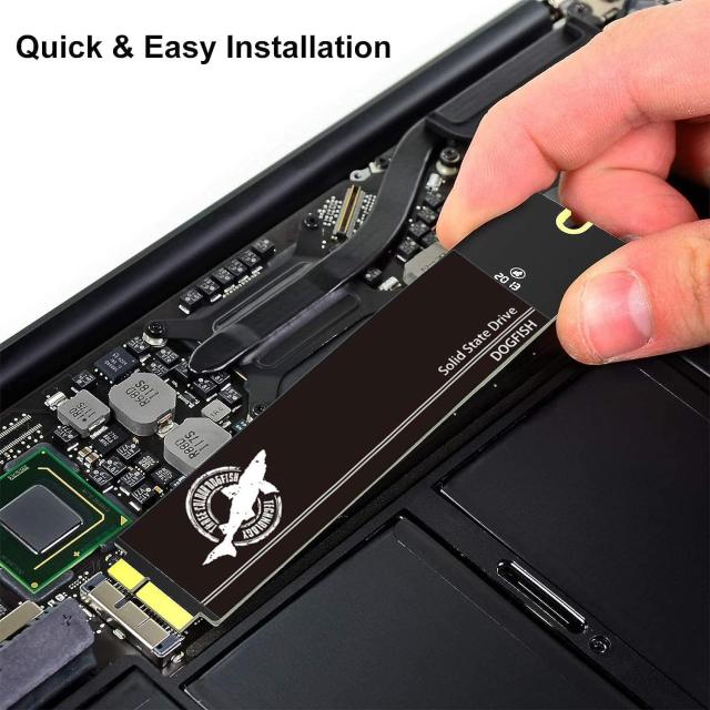 Dogfish 256GB SSD MacBook Air A1369 A1370用 ソリッドステートドライブ容量アップグレード 2010 2011 MacBook Air A1370(EMC 2393/2471_1
