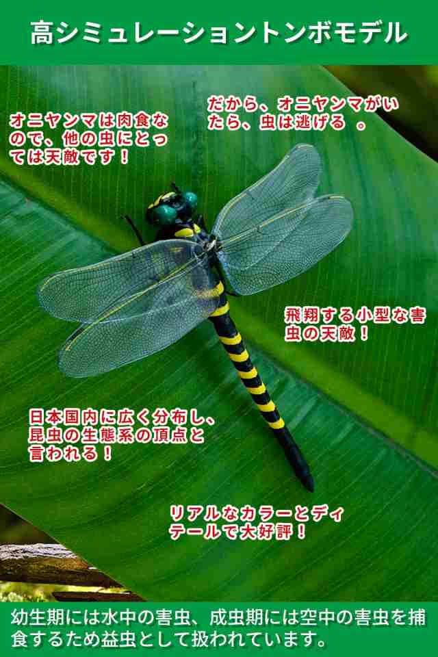 10個セット オニヤンマ おにやんま 虫除け 12cm フィギュア