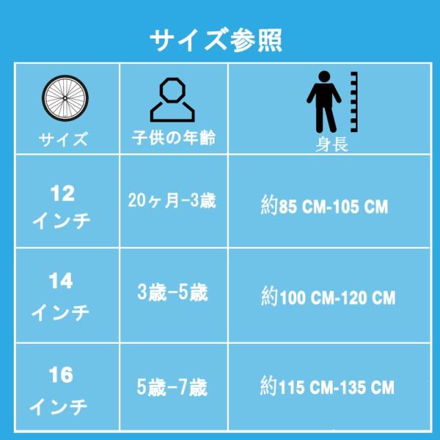 Qiani ペダルなし自転車 子供用自転車 キックバイク 2-in-1 12 14 16インチ 2〜8歳の子供に適し、ペダルとハンドブレーキ付き (16インチ,