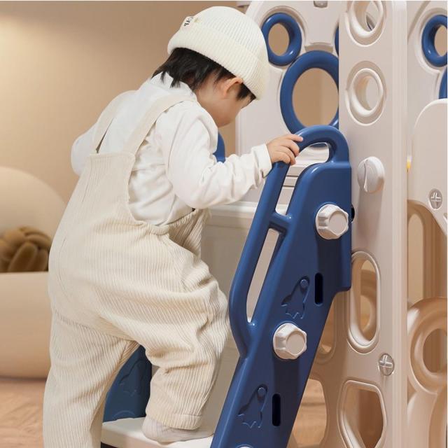 CHIIRAKU 滑り台 折りたたみ キッズスライダー 子供室内遊具 組み立て