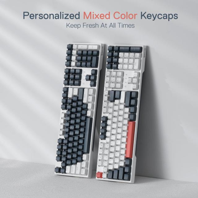 Redragon (レッドラゴン) ゲーミングキーボード K668 RGB 108キー 有線メカニカルキーボード ホットキー4個付き 吸音フォーム アップグレ_5