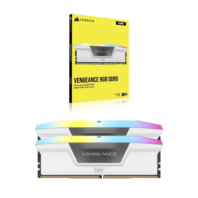 CORSAIR DDR5-6000MHz デスクトップPC用メモリ VENGEANCE RGB DDR5 