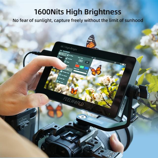 5.5インチスクリーンモニター、フルＨＤ、チルトアーム、バッテリー、充電器付属 61fkRqy4RbL._AC_UF350,