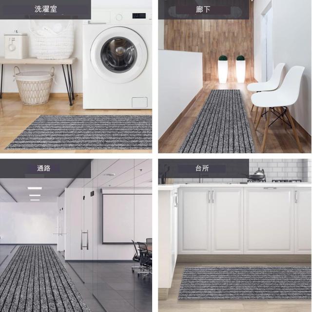 LULULIFE 玄関マット 120*180cm 厚め版（厚さ5mm） 高密度 屋外マット TPE エコ無毒無臭 新型素材 ドアマット スタンダードマット 吸水マ_6