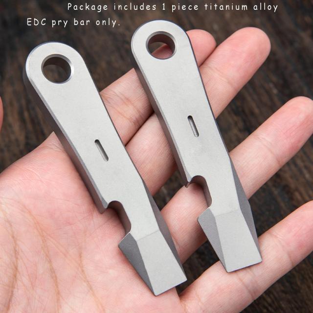 チタン EDC プライバー 栓抜き キーチェーン ポケット プライバー EDC