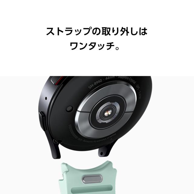 Galaxy Watch6 40mm｜グラファイト｜スマートウォッチ 本体 端末｜Samsung 純正 国内正規品｜2023年発売｜FeliCa/android対応｜Bluetooth