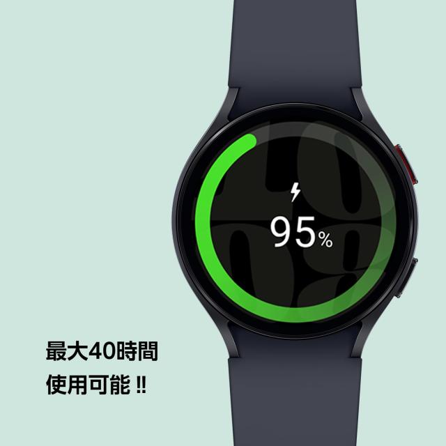 Galaxy Watch6 40mm｜グラファイト｜スマートウォッチ 本体 端末｜Samsung 純正 国内正規品｜2023年発売｜FeliCa/android対応｜Bluetooth