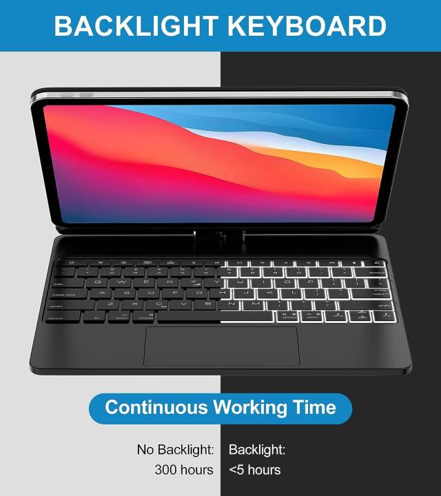 【新品未使用】マジックキーボード iPadPro 12.9 インチ 360度回転 進級版]マジックキーボード iPad Pro 12.9 キーボード ケース 第
