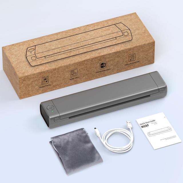 Itari M08F-A4 モバイルプリンター A4 ミニプリンター携帯プリンターコピー機 家庭用portable printer熱転写 プリンター 家庭用およびオの通販は