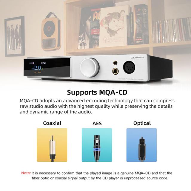 SMSL DO400 フルバランスDAC ヘッドフォンアンプ ES9039MSPRO XMOS