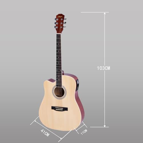 Aryari エレアコギター 左利き アコギ 初心者セット 41インチ アコギ アコースティックギター 大人 学生用 4/4 Acoustic  Electric Guitarの通販はau PAY マーケット - ふうまりストア | au PAY マーケット－通販サイト