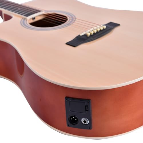 Aryari エレアコギター 左利き アコギ 初心者セット 41インチ アコギ アコースティックギター 大人 学生用 4/4 Acoustic  Electric Guitarの通販はau PAY マーケット - ふうまりストア | au PAY マーケット－通販サイト