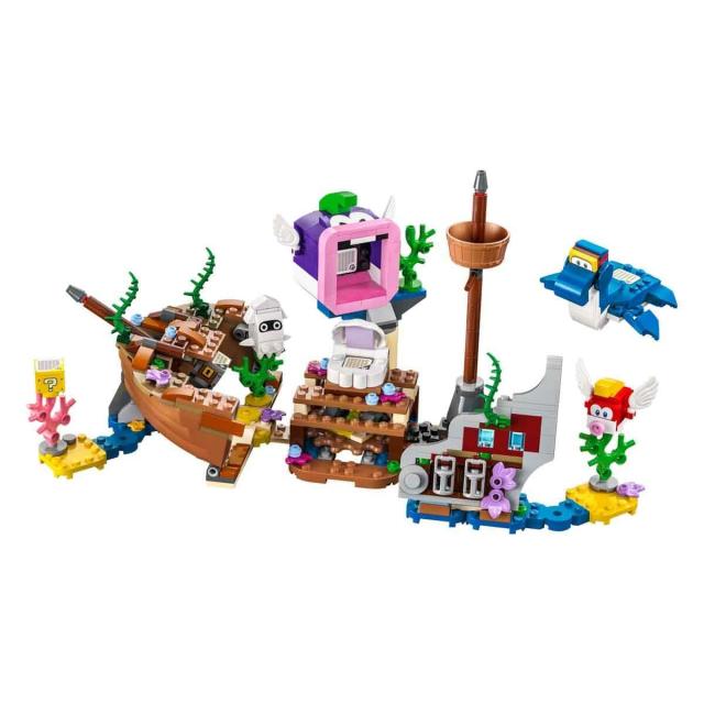 レゴ(LEGO) スーパーマリオ ドッシー と 沈没船探検 おもちゃ
