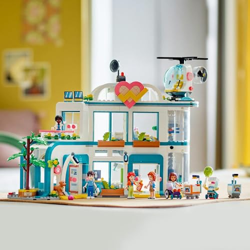 レゴ(LEGO) フレンズ ハートレイクシティ病院 おもちゃ 玩具 誕生日 プレゼント ブロック 女の子 男の子 子供 7歳 8歳 9歳 小学生 ごっこ