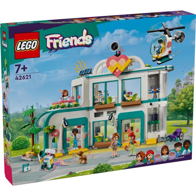 レゴ(LEGO) フレンズ ハートレイクシティ病院 おもちゃ 玩具 誕生日 プレゼント ブロック 女の子 男の子 子供 7歳 8歳 9歳 小学生 ごっこ