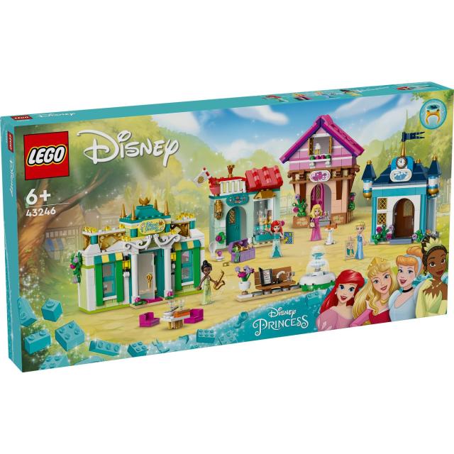 レゴ(LEGO) ディズニープリンセス ディズニープリンセスの町の冒険 おもちゃ 玩具 誕生日 プレゼント ブロック 知育 女の子 男の子 子供_1