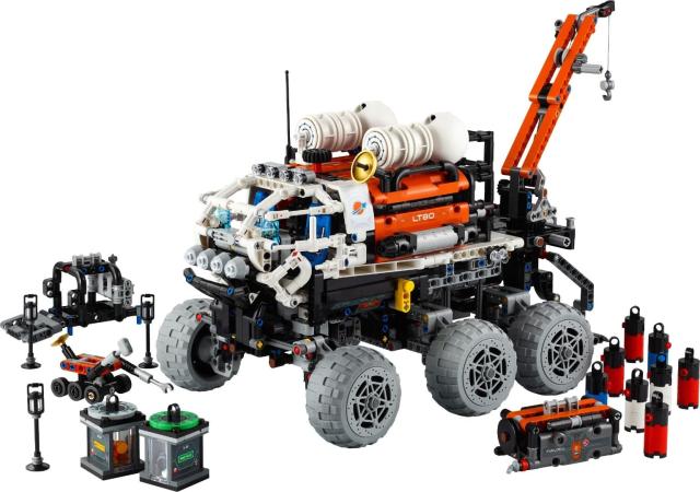 レゴ(LEGO) テクニック 有人火星探査ローバー おもちゃ 玩具 プレゼント 誕生日 ブロック クリスマス 男の子 女の子 子供 11歳 12歳 13歳_3