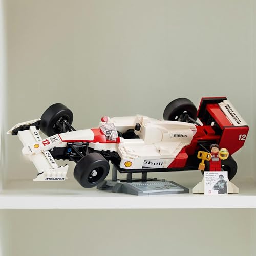 レゴ(LEGO) アイコン マクラーレン MP4/4 ＆アイルトン・セナ F1 セナ 車 プラモデル ミニカー おもちゃ 玩具 クリスマスプレゼント プレ_9