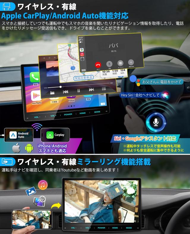 PORMIDO ディスプレイオーディオ 10.1インチ PORMIDO ランキング1位 ディスプレイオーディオ 10.1インチ
