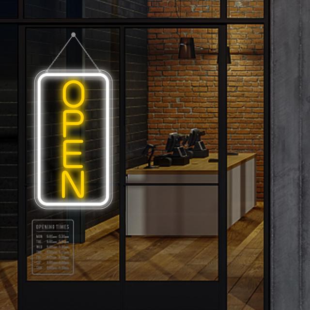 OPENネオンサイン ネオン看板 LEDネオンライト ネオン管 USB給電