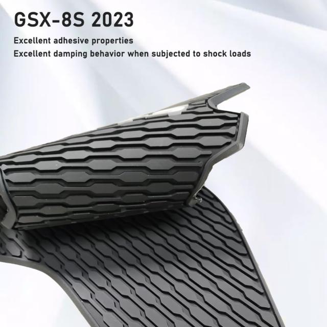 オートバイのタンクパッドプロテクター 膝グリップトラクションサイドカワサキ NINJA400 NINA250 2018【T028】 | バイク タンク パッド 左 右 2個セット ニーグリップパッド