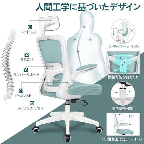 FelixKing オフィスチェア デスクチェア 椅子 テレワーク 疲れない