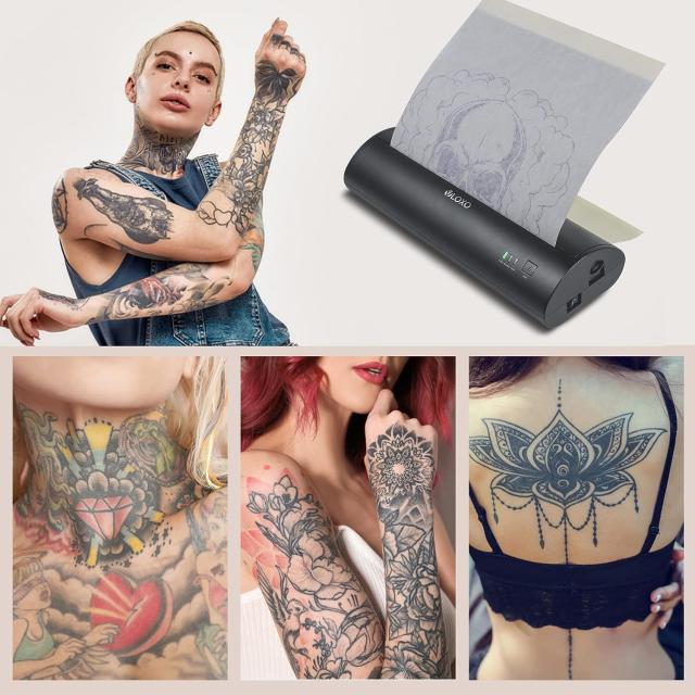 タトゥー下絵転写プリンター　サーマルコピー機 Amazon | LifeBasis TATTOOタトゥー下絵転写用 持ち運び