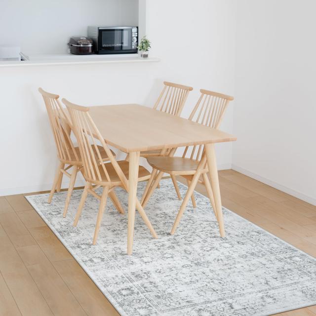 HAOCOO ラグ カーペット 洗える 140×200cm オールシーズン適用 絨毯 ペルシャ風 ラグマット 1.5畳 ふわふわ おしゃれ 滑り止め 低反発_5