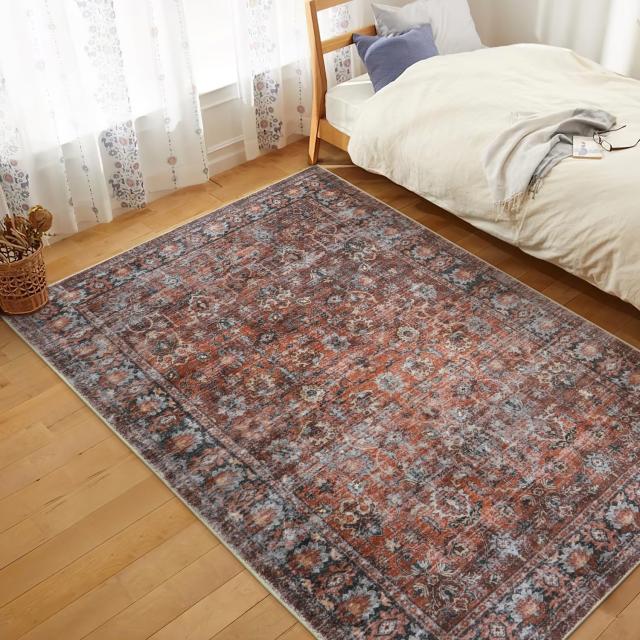 HAOCOO ラグ カーペット 洗える 130×190cm オールシーズン適用 HAOCOO ラグ カーペット 洗える 130×190cm オールシーズン適用