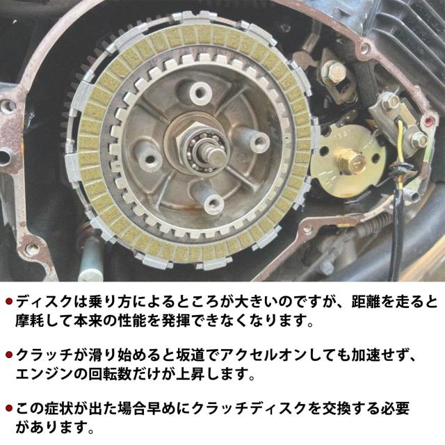 1PZ JP8-CP3 バイク用 クラッチ板 プレートキット 5枚セット カワサキ