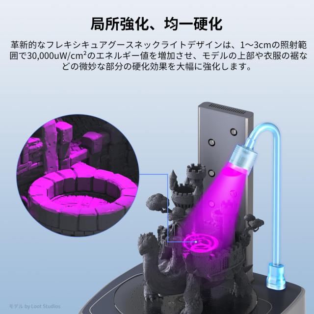 ANYCUBIC Wash & Cure 3 洗浄硬化機 3dプリンター 洗浄用 IPA節約 容量拡大 全面硬化 強力洗浄 操作便利 Photon Mono LCD/DLP/SLA 3Dプリの通販は ANYCUBIC Wash & Cure 3 洗浄硬化機 3dプリンター 洗浄用 IPA節約 容量拡大 全面硬化 強力洗浄 操作便利 Photon Mono LCD/DLP/SLA 3Dプリの通販は