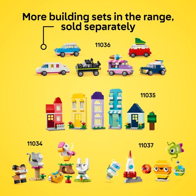 レゴ(LEGO) クラシック 鮮やかなクリエイティブ ブリックボックス 積み木 - 感覚 ＆ 学習おもちゃ 男の子＆女の子 対象年齢4歳以上 - ごっ_5