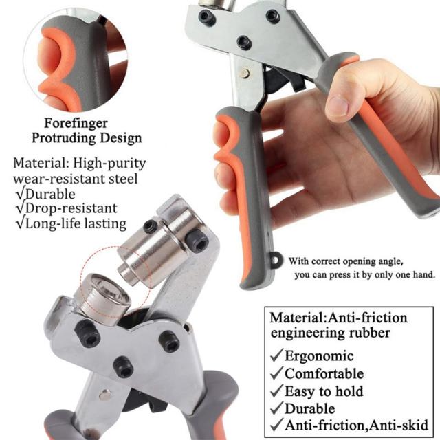 グロメットプライアー　ハトメ１０ｍｍ用 Amazon.co.jp: ハトメパンチ 10mm グロメットツールキット アイレット