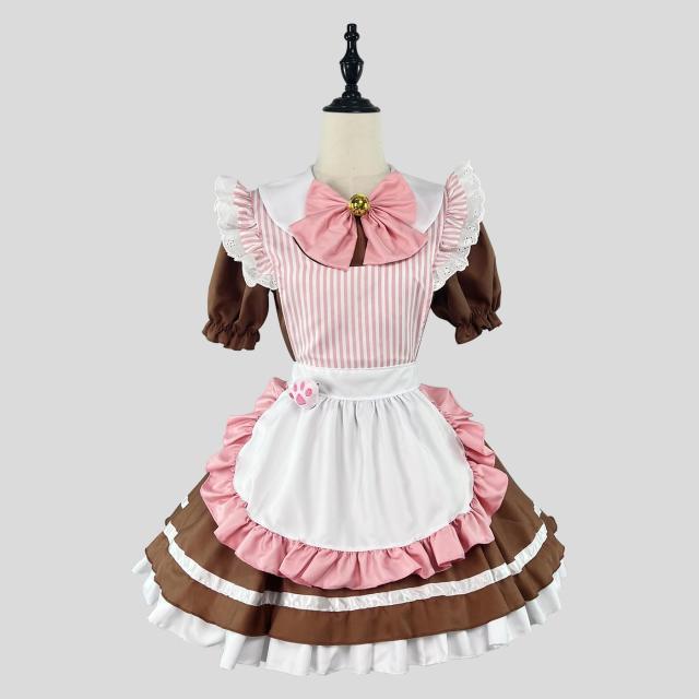 AOTYP] メイド服 メイドコスプレ コンカフェ メイド 猫爪 ネコ娘