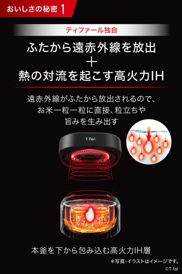 Amazon.co.jp限定】ティファール 炊飯器 3.5合 一人暮らし 遠 Amazon.co.jp限定】ティファール 炊飯器 3.5合 一人暮らし 遠