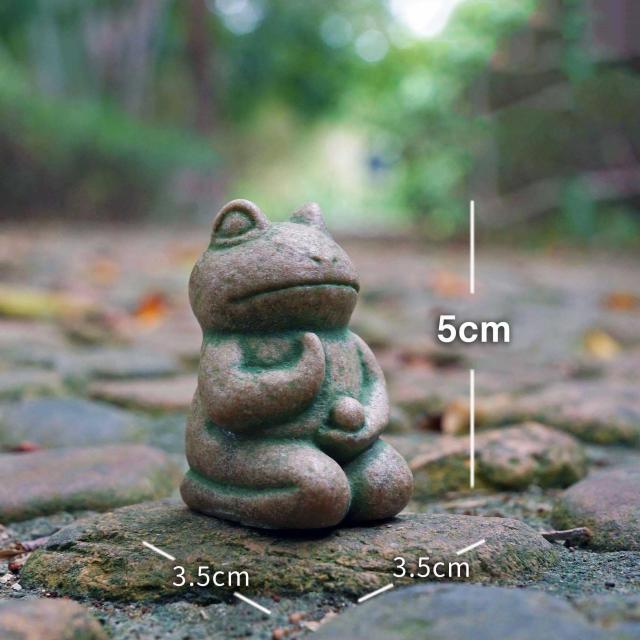 カエルお地蔵さんセット癒し可愛い小型置物祈りお地蔵様おじぞうさま