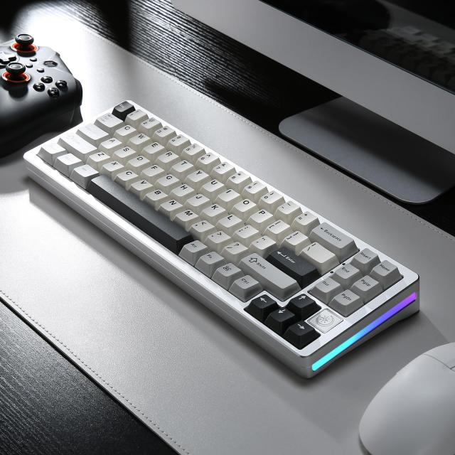 YUNZII AL71 メカニカルキーボード 68% コンパクト フルアルミCNC加工