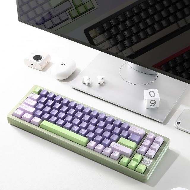 YUNZII AL71 68% ゲーミングキーボード フルアルミCNC ホットスワップ対応 無線 ガスケット メカニカルキーボード NKRO 2.4GHzワイヤレス_7