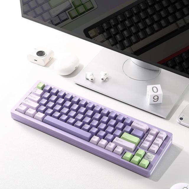 YUNZII AL71 68% ゲーミングキーボード フルアルミCNC ホットスワップ対応 無線 ガスケット メカニカルキーボード NKRO 2.4GHzワイヤレス