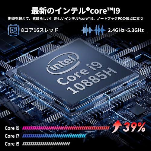 高性能 Intel core i9 10885H