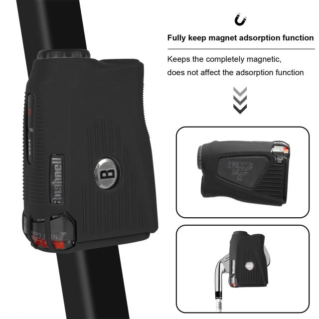 JAWEGOLF シリコンケース Bushnell Pro X3ゴルフ距離計対応 (ブラック