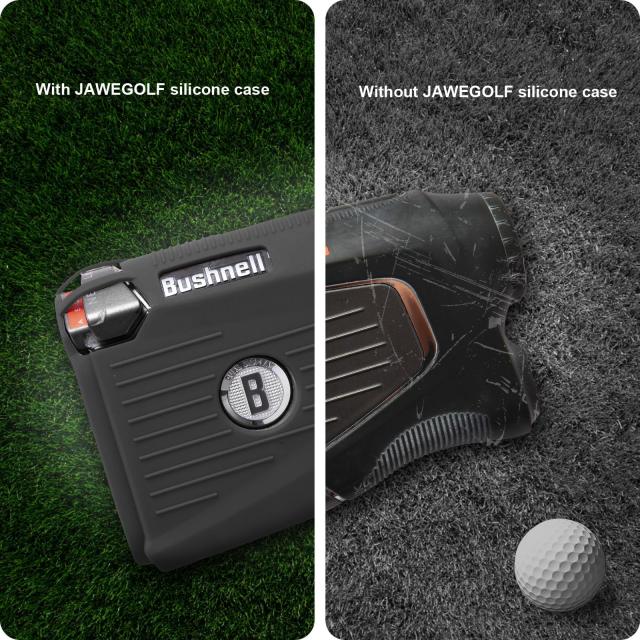 JAWEGOLF シリコンケース Bushnell Pro X3ゴルフ距離計対応 (ブラック